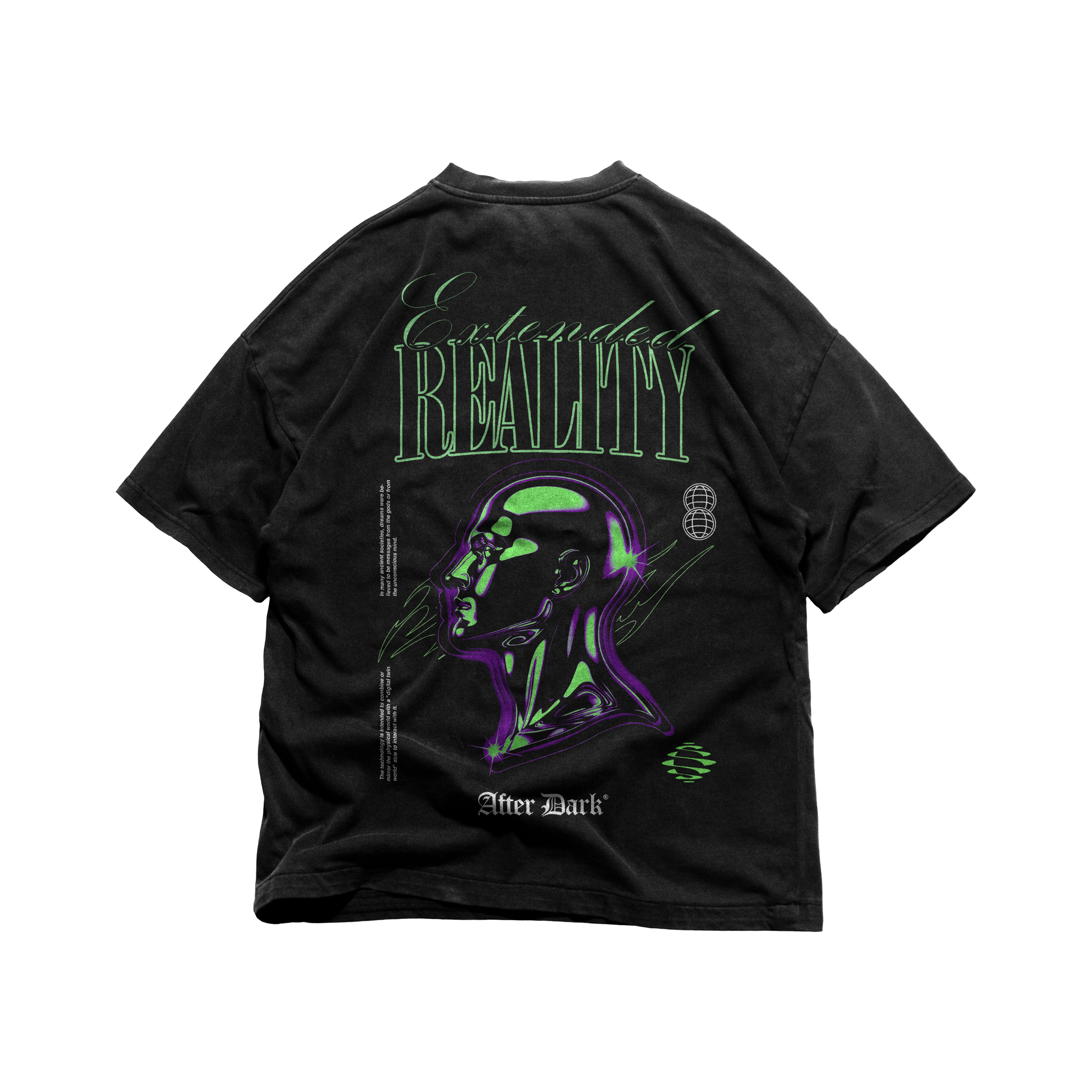 EXTENDED REALITY TEE BLACK