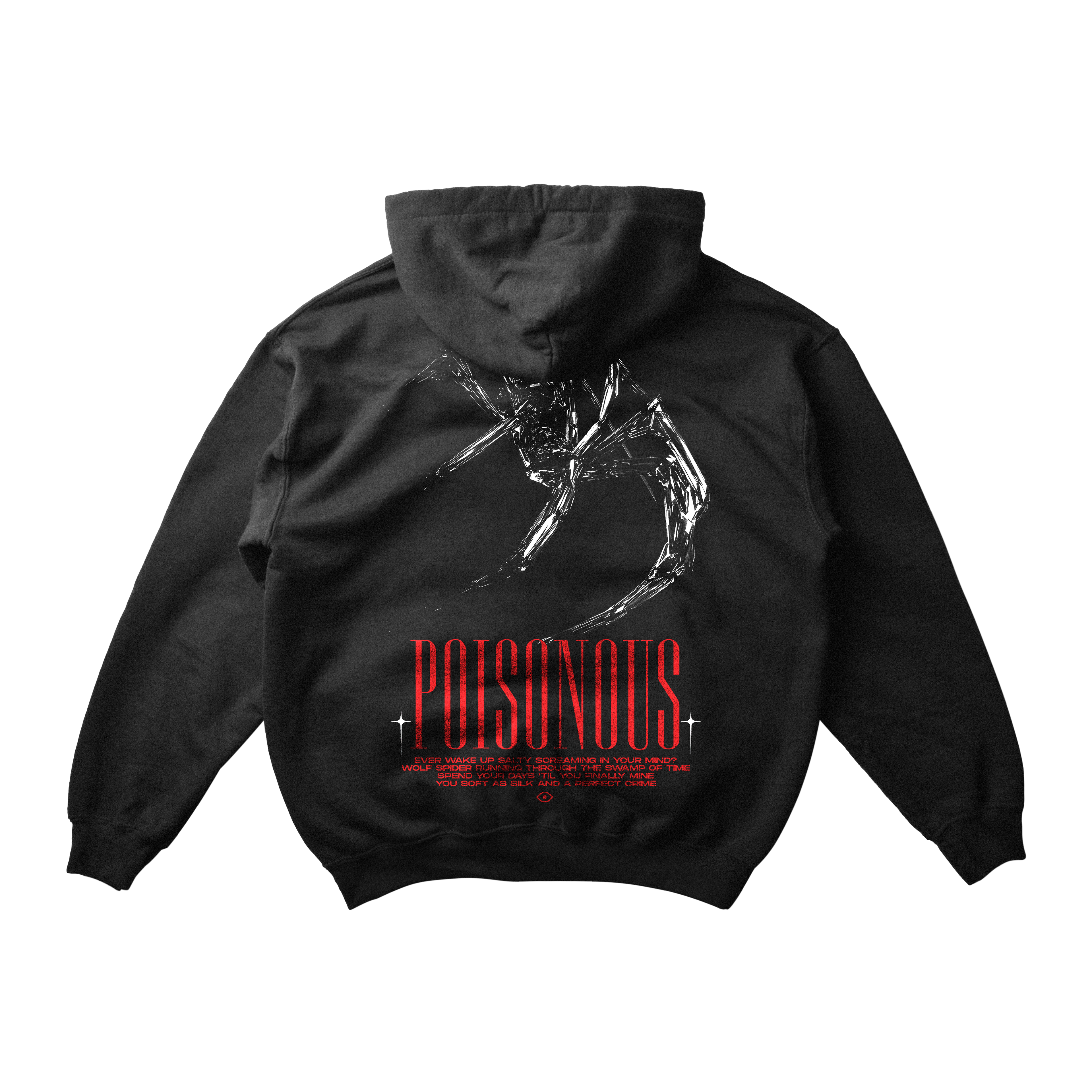 POISONOUS HOODIE BLACK