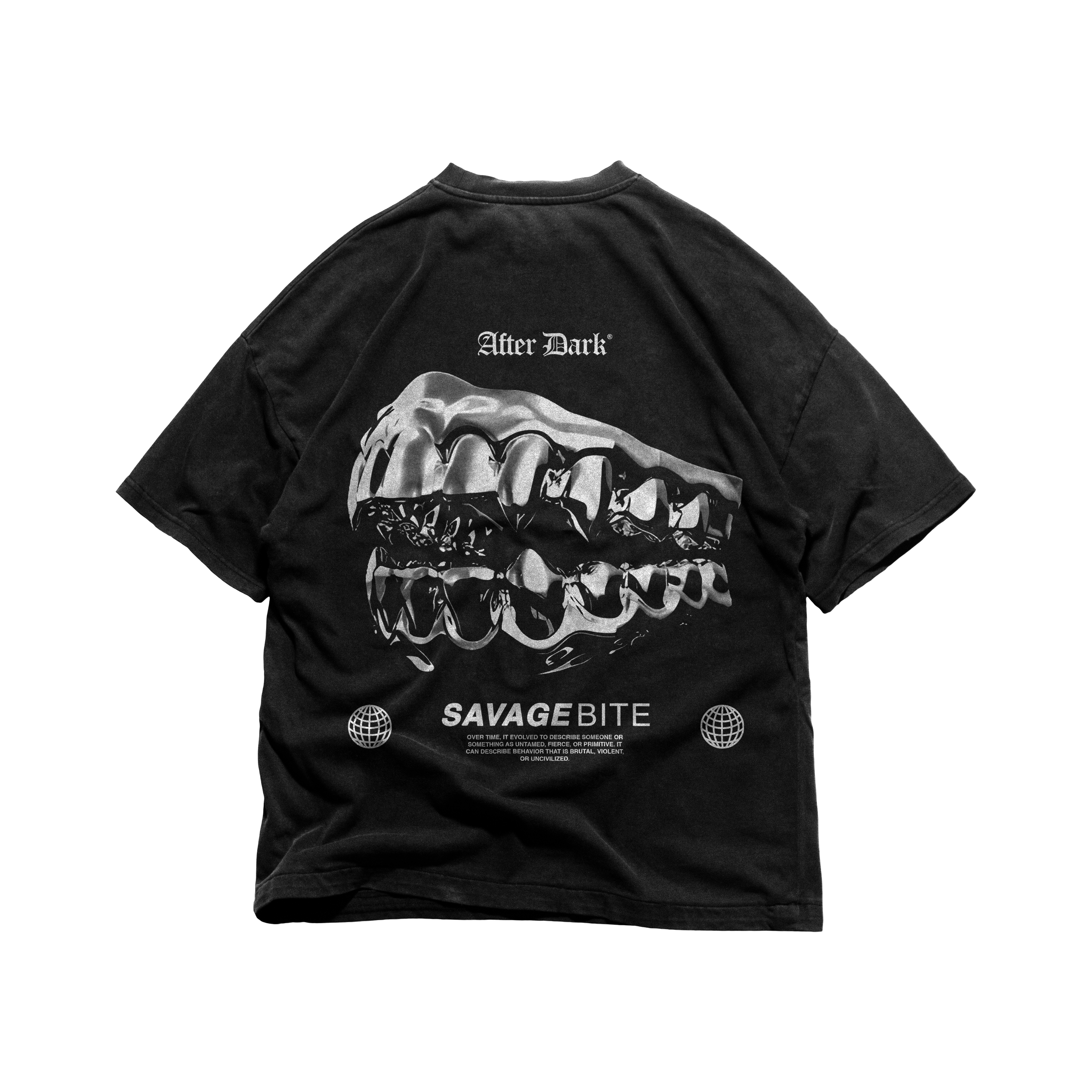 SAVAGE BITE TEE BLACK