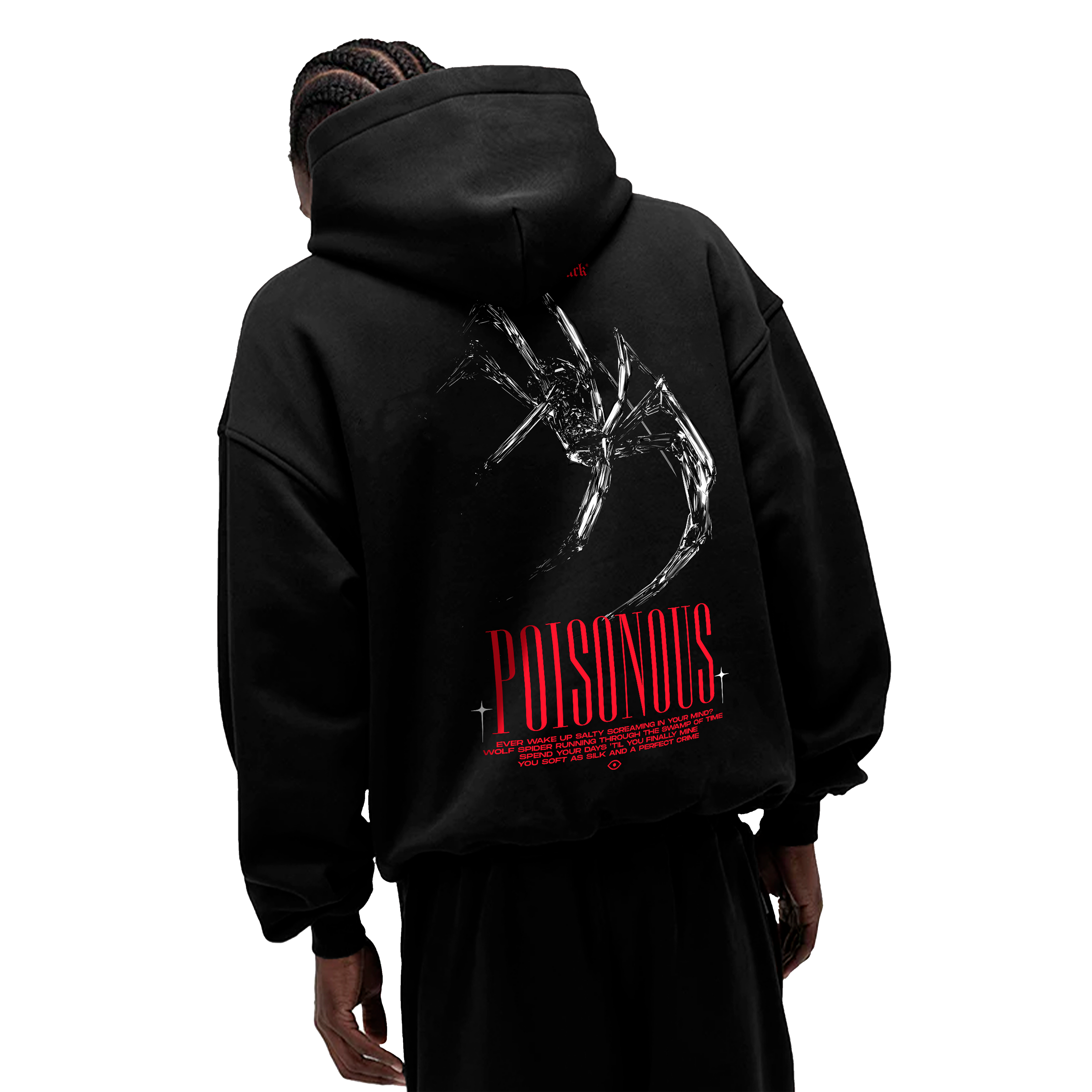 POISONOUS HOODIE BLACK