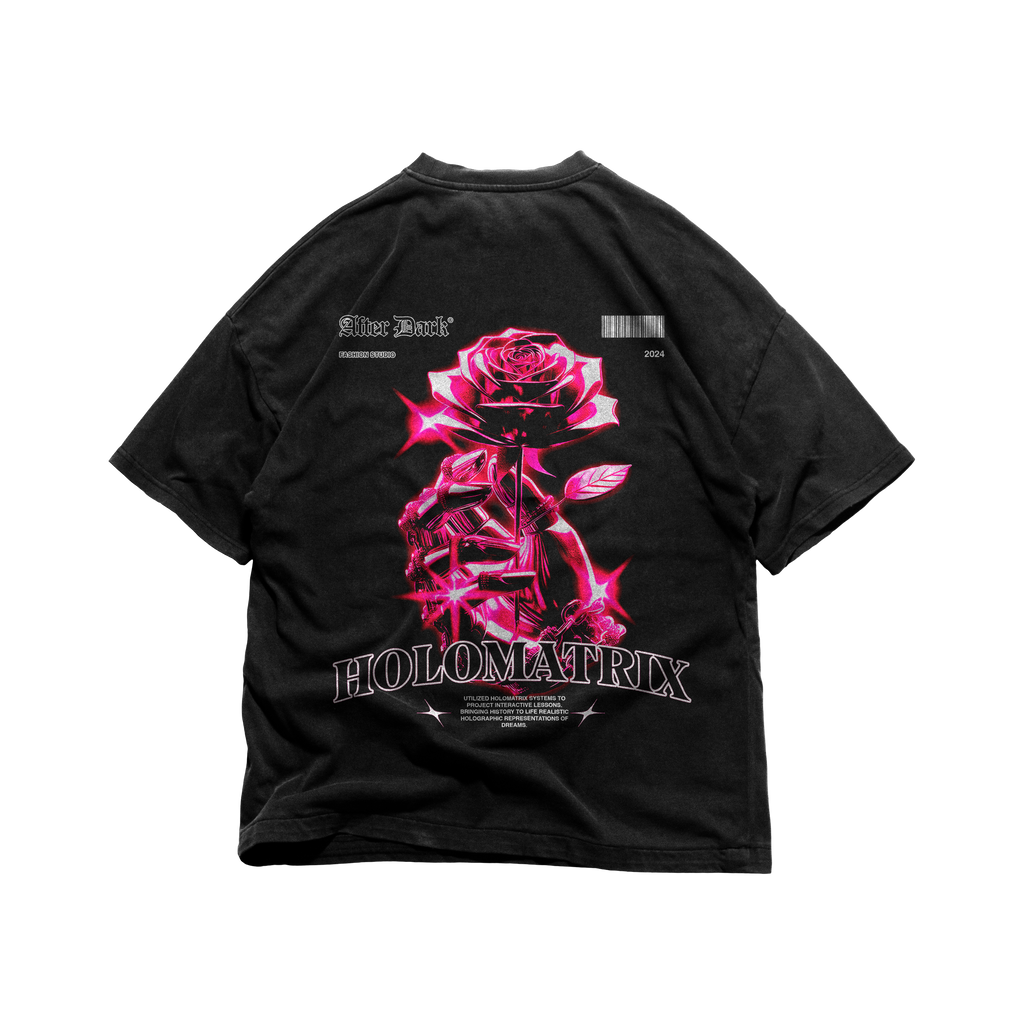 HOLOMATRIX TEE BLACK