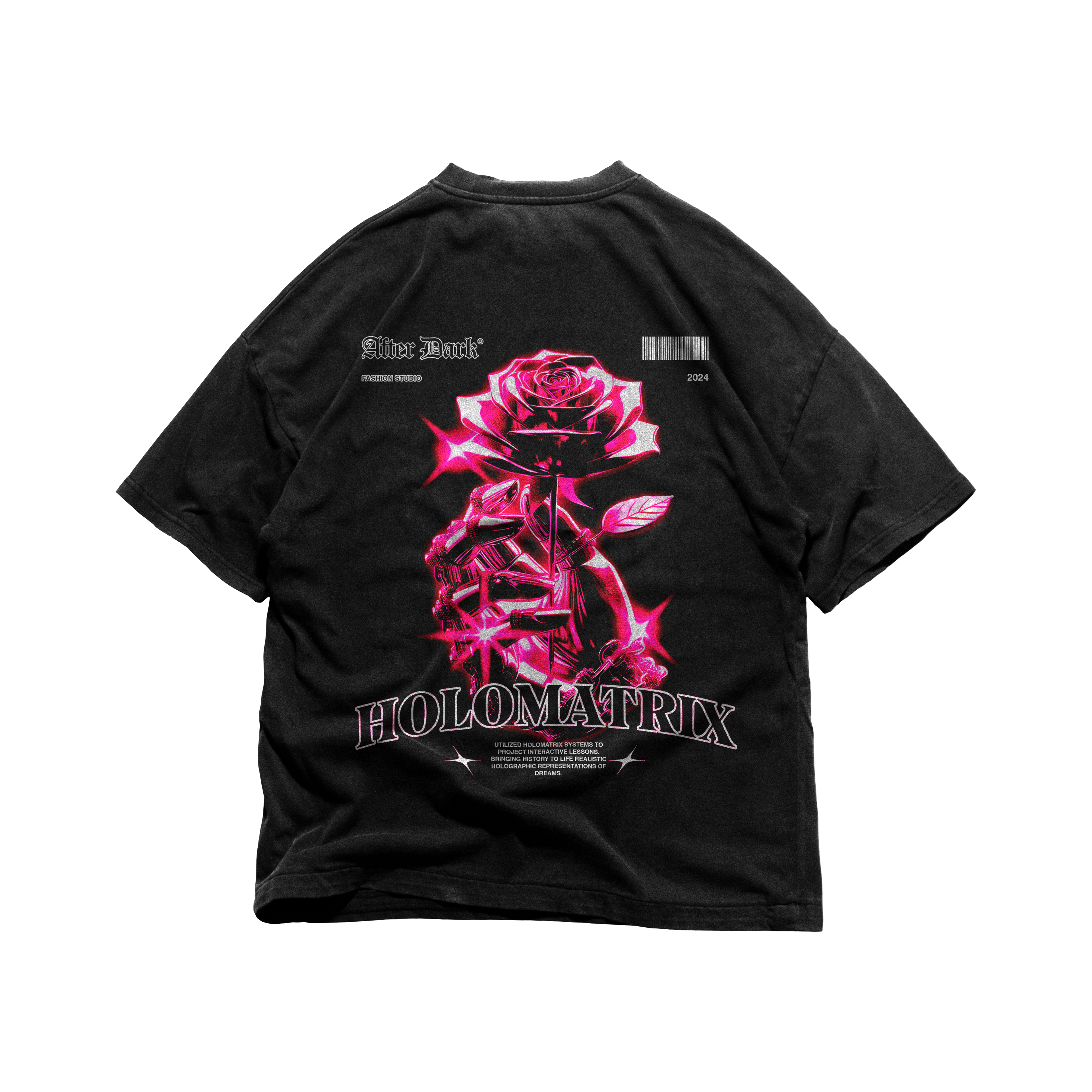 HOLOMATRIX TEE BLACK