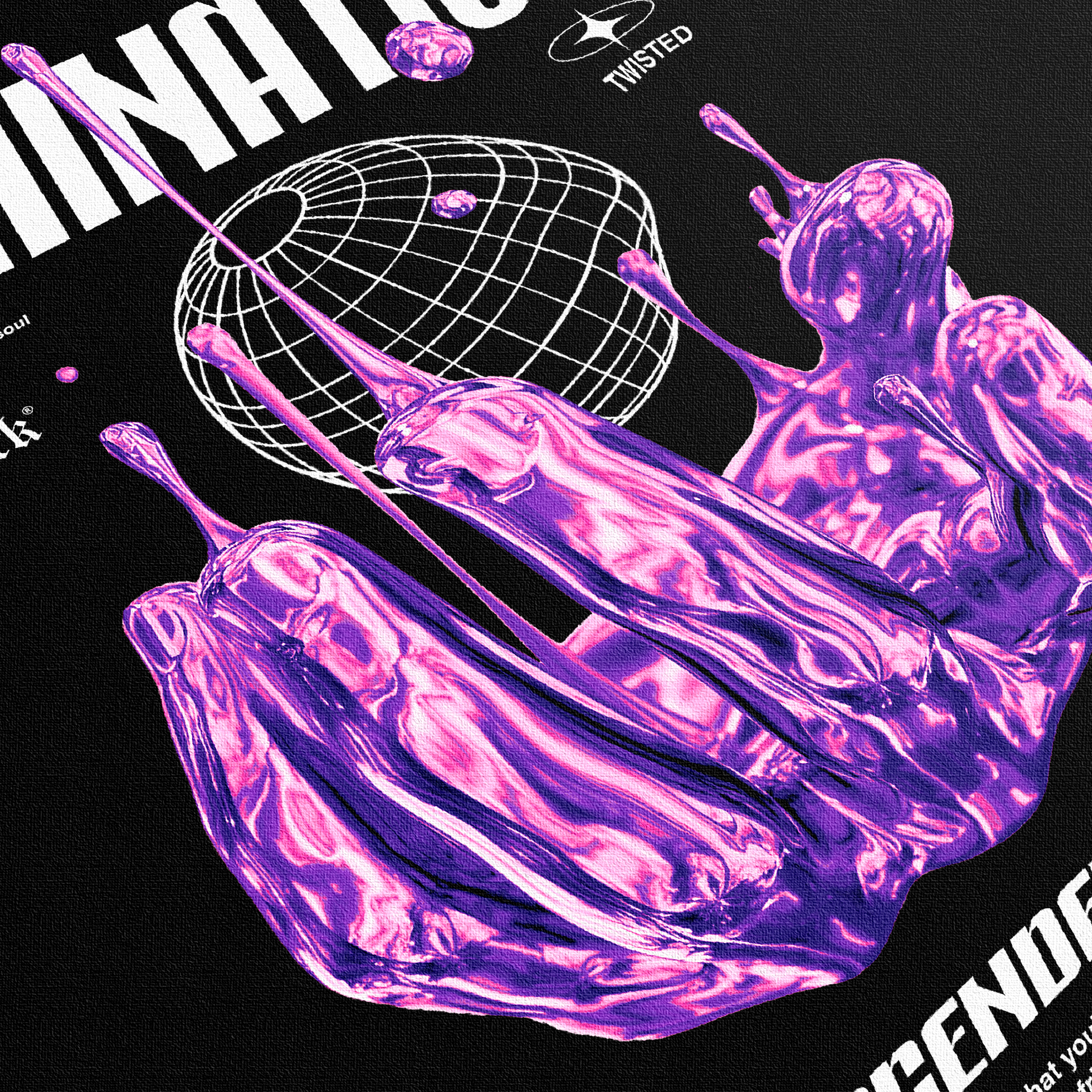 DOMINATION HOODIE BLACK