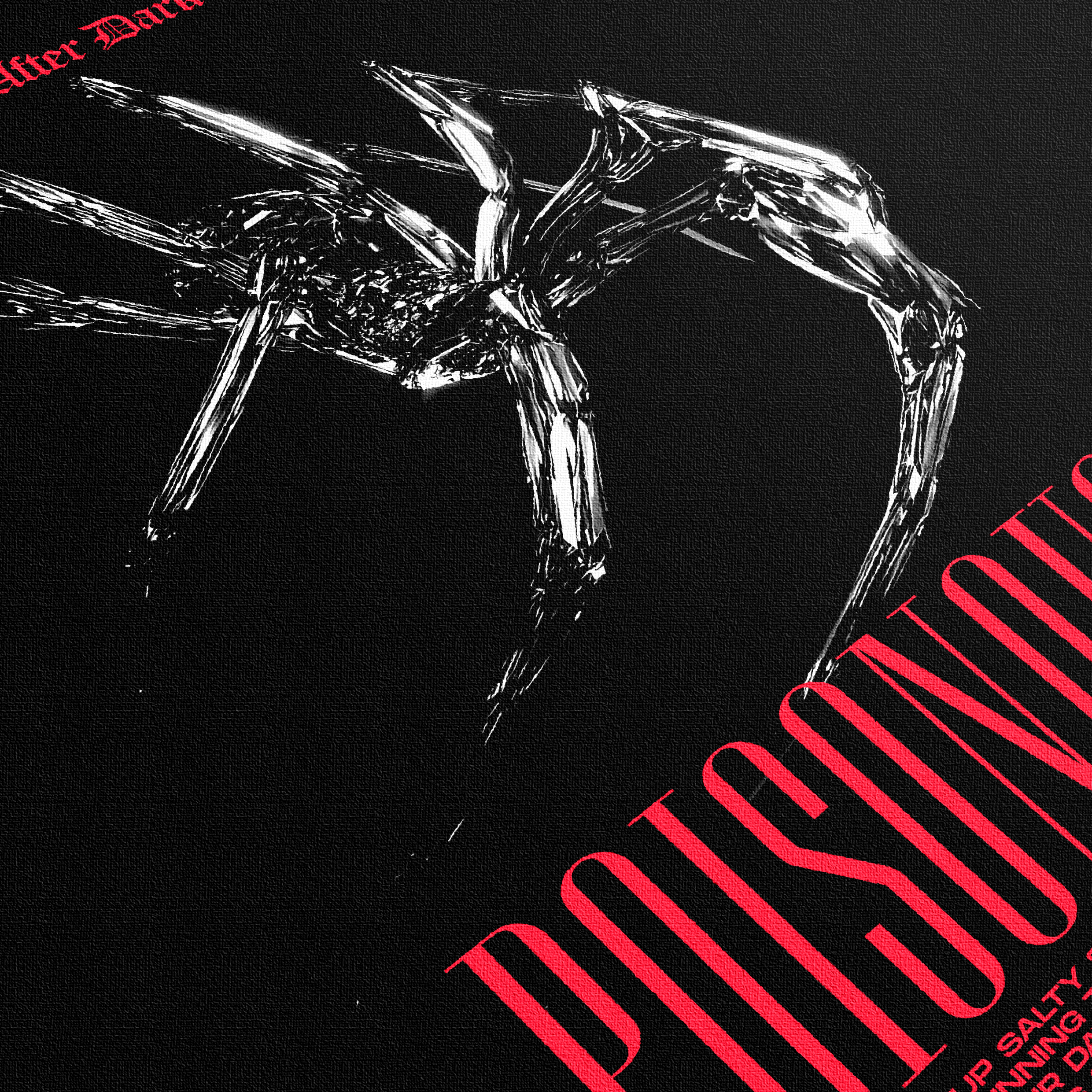 POISONOUS BLACK HOODIE