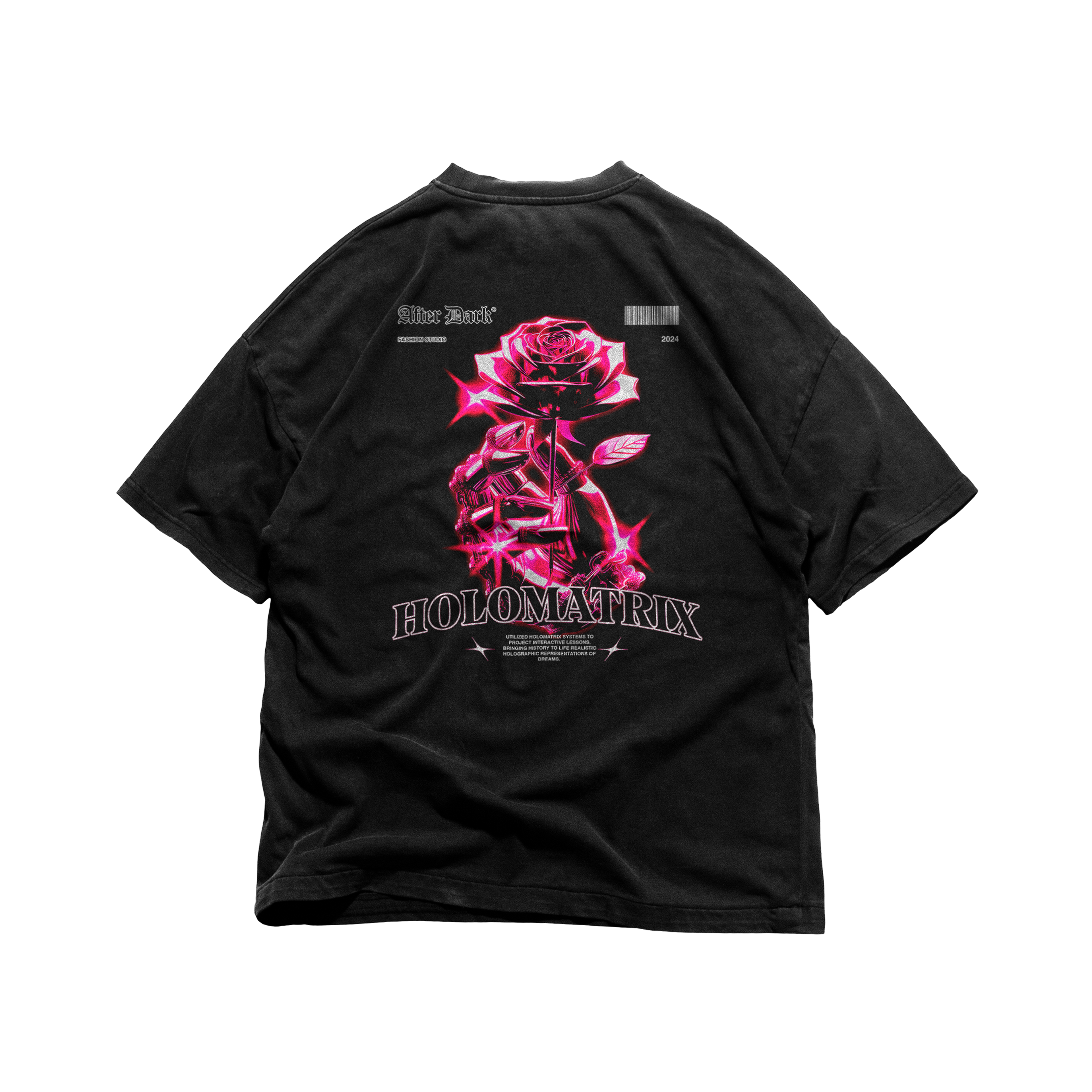 HOLOMATRIX TEE BLACK