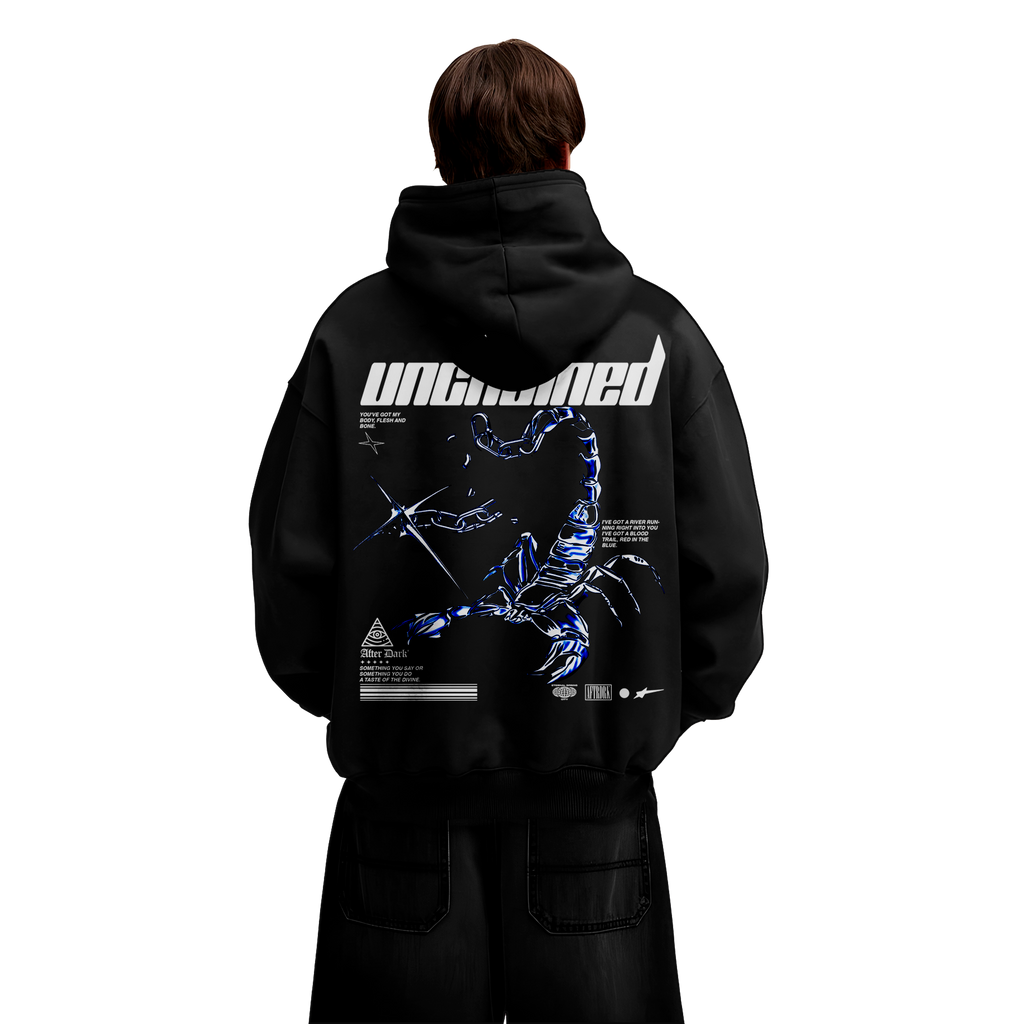 UNCHAINED HOODIE BLACK