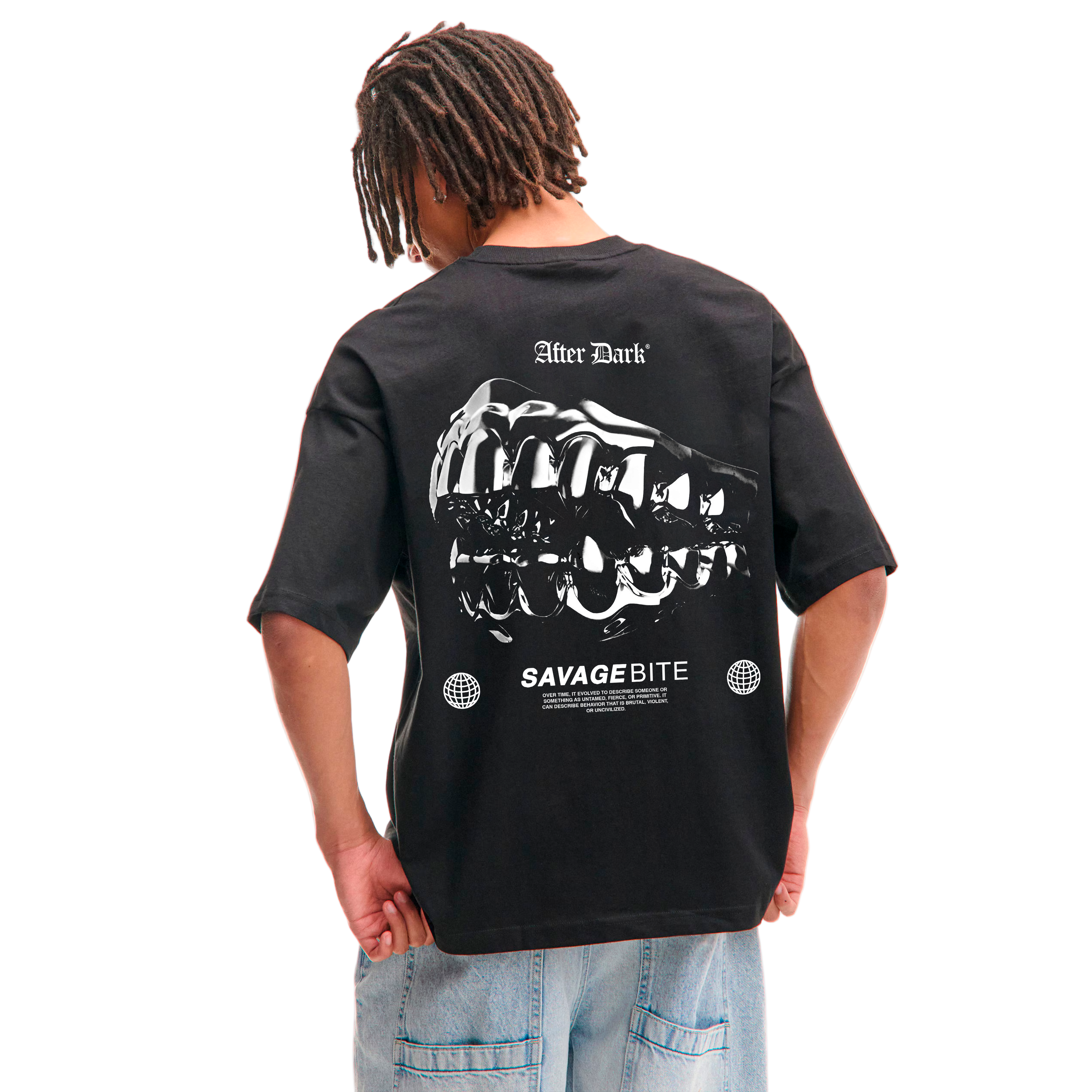 SAVAGE BITE TEE BLACK