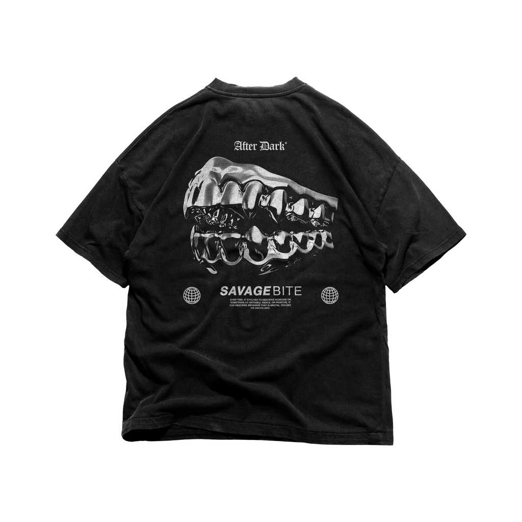 SAVAGE BITE TEE BLACK