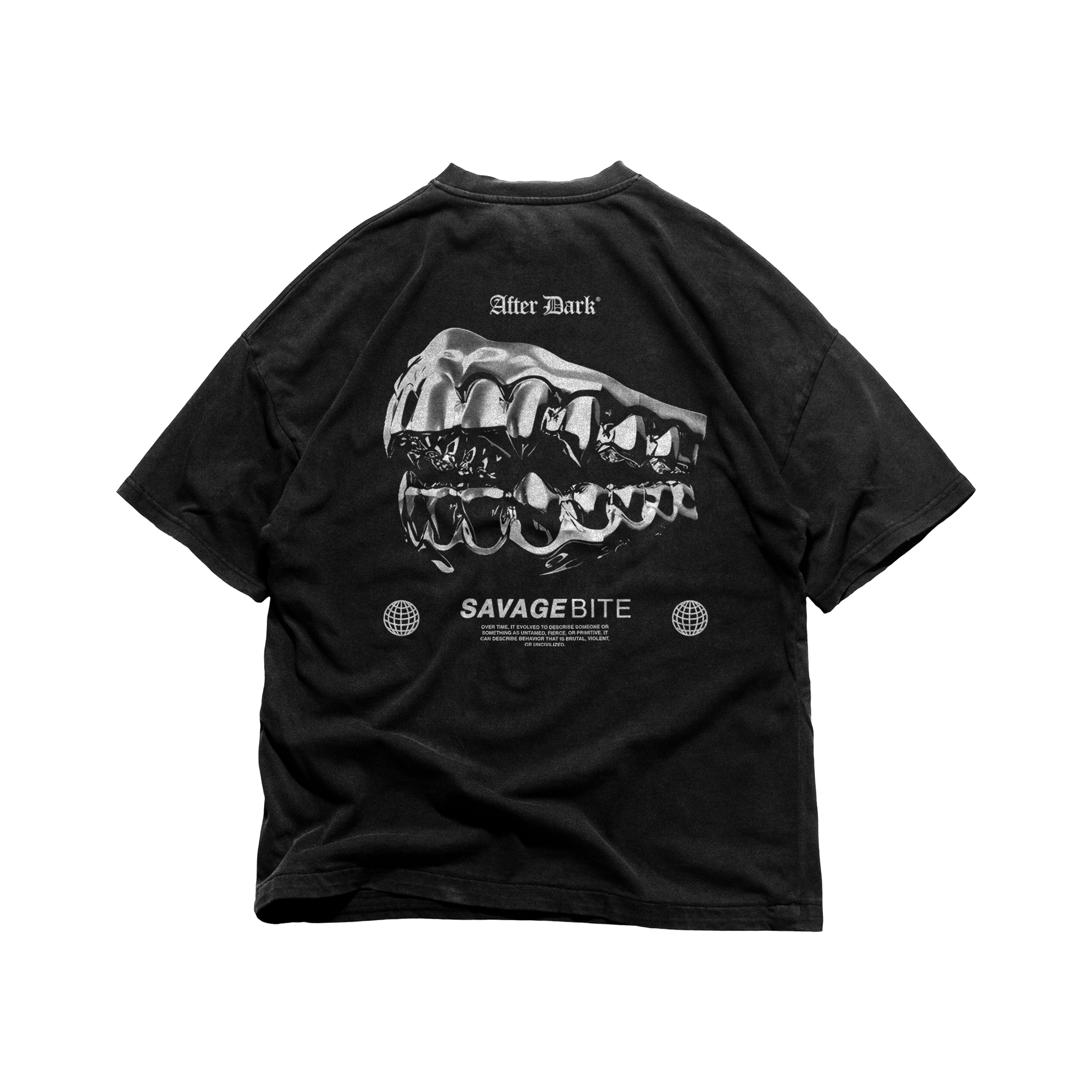SAVAGE BITE TEE BLACK