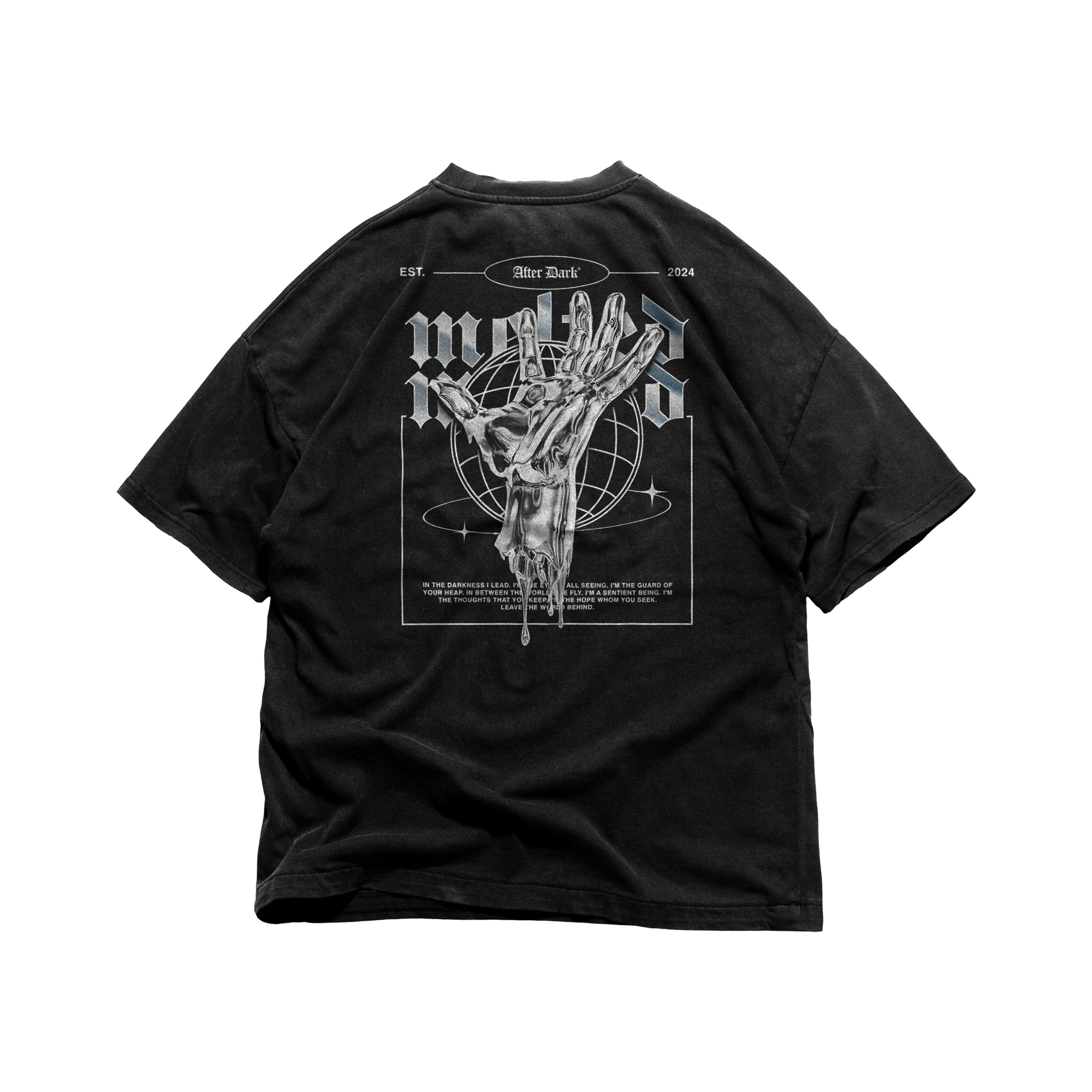 MELTS TEE BLACK